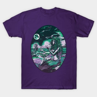 Mermaid Siren Sea Pearl Atlantis T-Shirt